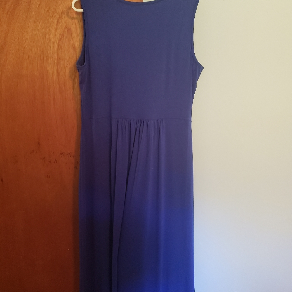New Blue Maxi Dress XXL - Picture 4 of 5